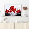 Poppy-11CT Stamped Cross Stitch 40*30cm/15.75*11.81in