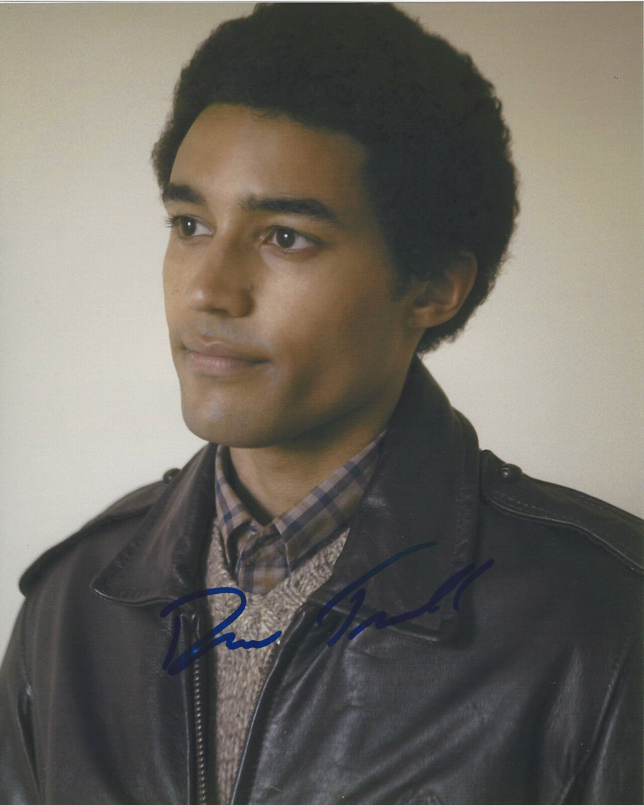 DEVON TERRELL SIGNED AUTHENTIC BARRY 8X10 Photo Poster painting B COA ACTOR RICHARD SAYS GOODBYE