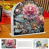 (US Only)Flowers DIY Diamond Painting Napkin Holder Kit Unique Gift for Friends Family