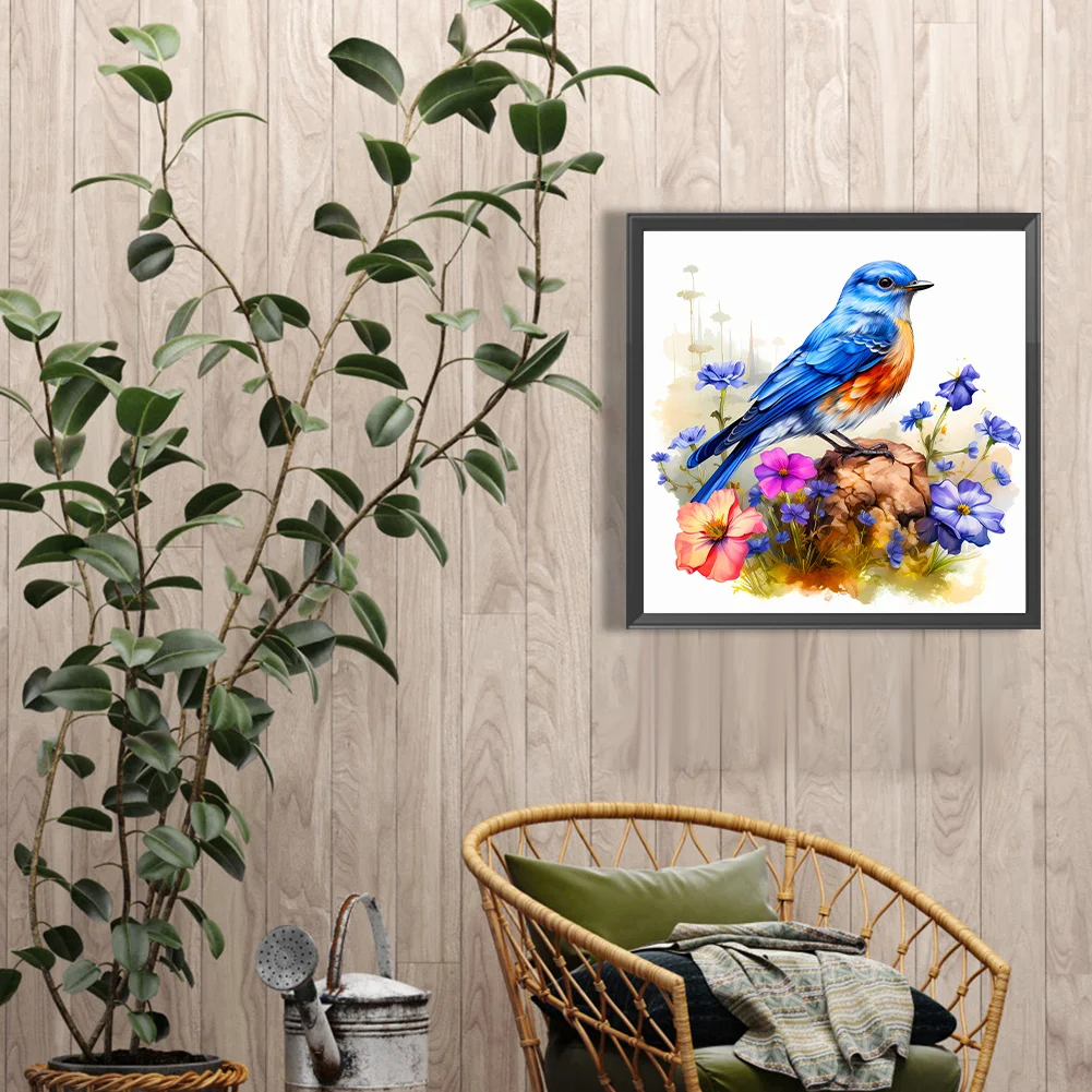 Diamond Painting - Full Round Drill - Bird(Canvas|40*40cm)