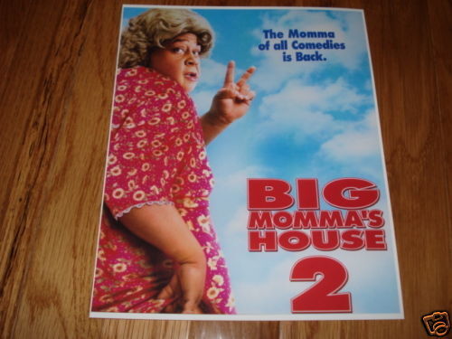 Big Momma's House Lawrence Promo 8x10 Color Photo Poster painting