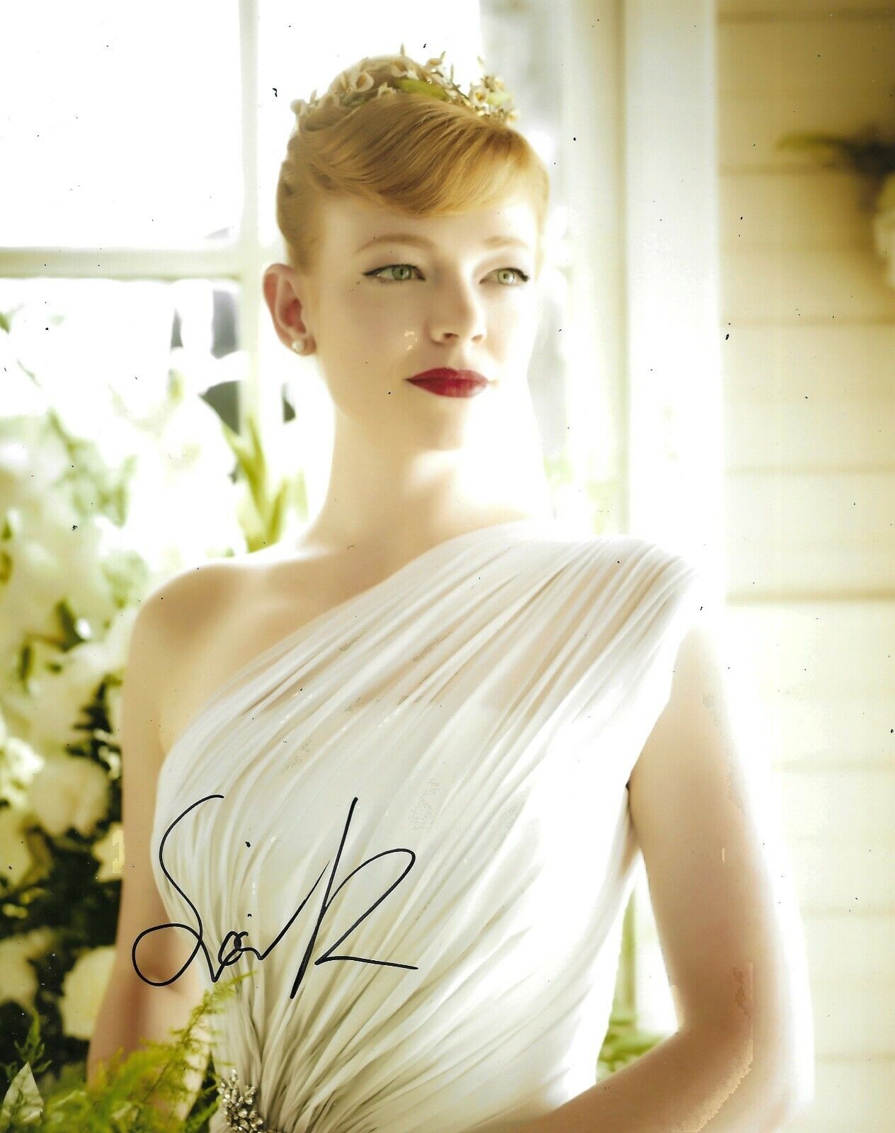 Sarah Snook Signed The Dressmaker 10x8 Photo Poster painting AFTAL