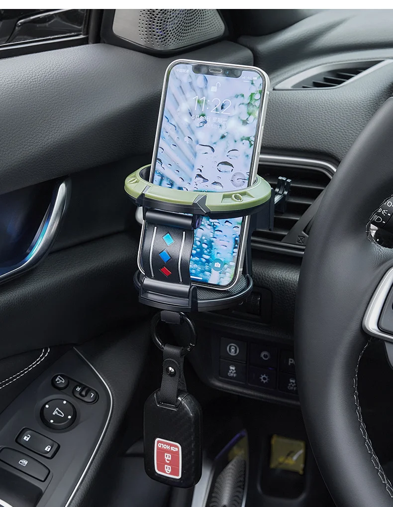 Car water cup holder car air conditioner air outlet beverage holder