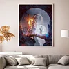 Gandalf Vs Balrog - 11CT Stamped Cross Stitch - 45*55cm