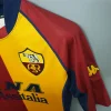 Retro 2001-02 Roma Soccer Jersey Home
