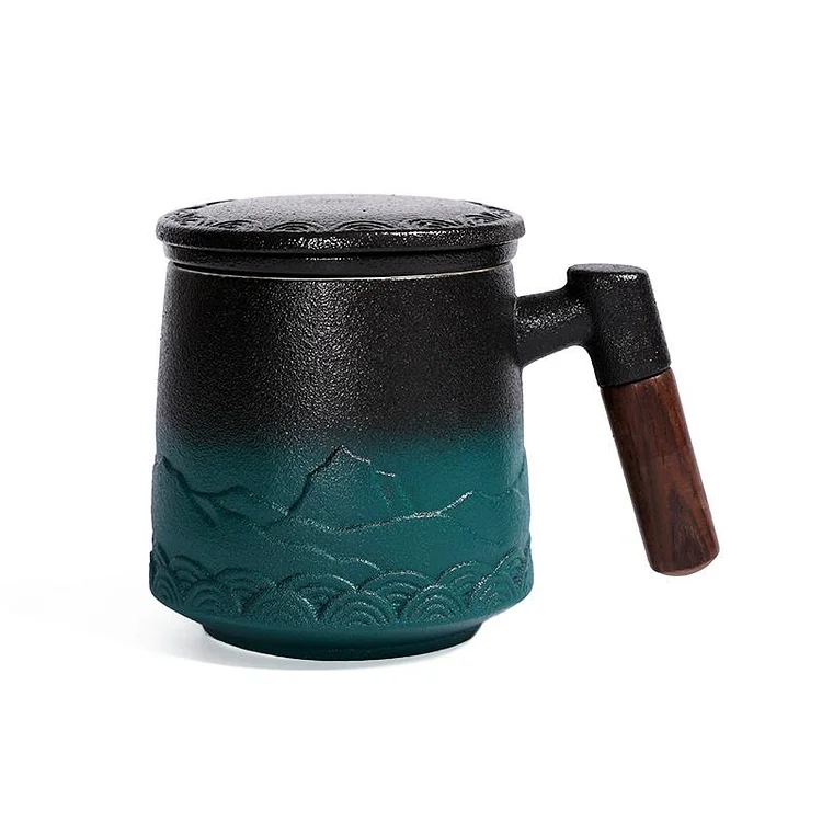 Mountain & Sea Coffee & Tea Mug | AvasHome