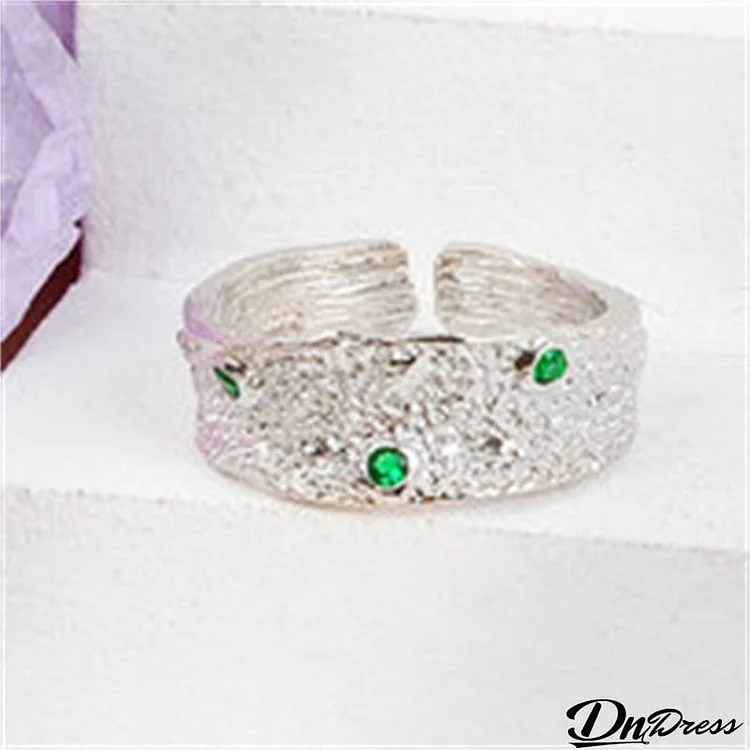 Fashion Irregular Personalized Textured Ring