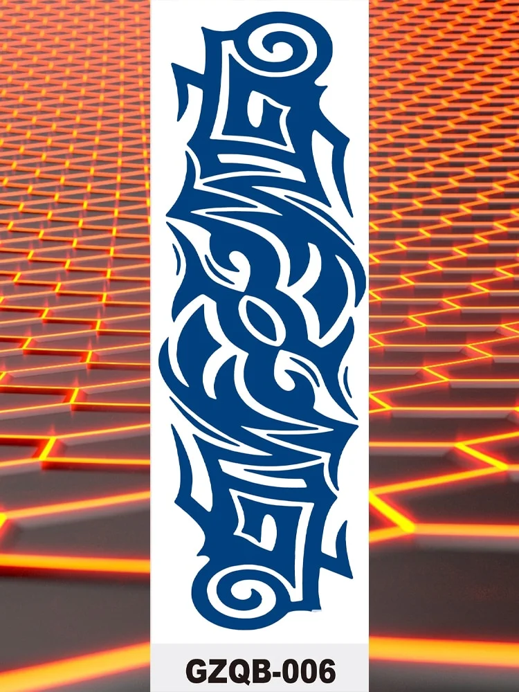 Temporary Flower Full Arm Tattoos Stickers Indian Wolf Dragon Navigator Totem Juice Ink Men Women Girl Leg Fake Tatoo Hot Sale