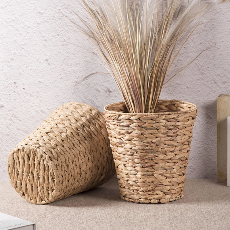 Rope Storage Basket Creative Handmade Storage Basket Desktop Storage Basket Home Decoration Plant Green Plant Storage Basket