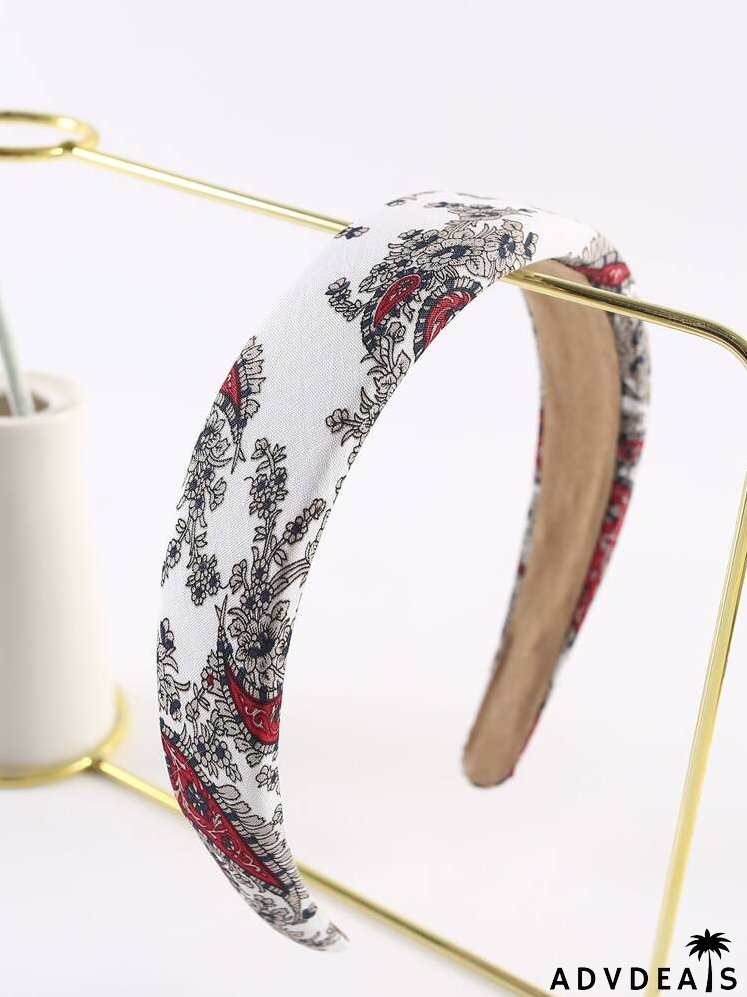 Floral Print Headband