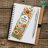 3 PCS Flowers - 5D DIY Bookmark