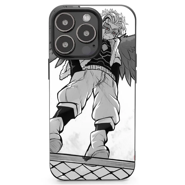 Hawks (Boku No Hero Academia) Anime My Hero Academia Phone Case Mobile Phone Shell IPhone 13 and iPhone14 Pro Max and IPhone 15 Plus Case - Heather Prints Shirts