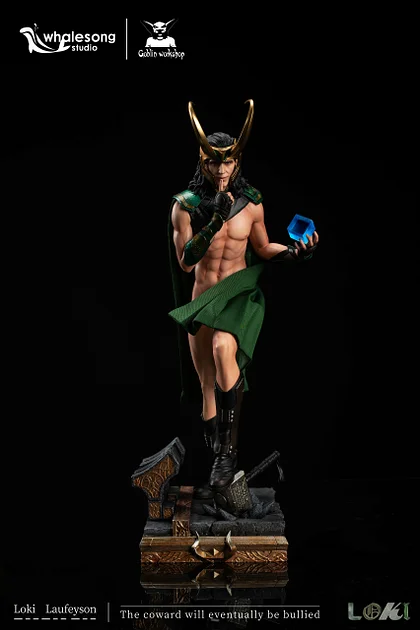 PRE-ORDER WhaleSong Studio & Goblin Workshop The Avengers Loki 1/6 Statue Adult 18+