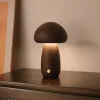  Wooden Mushroom LED Table Lamp