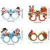 DIY Diamond Painting Christmas Glasses Frame No Lens(Christmas snowman)