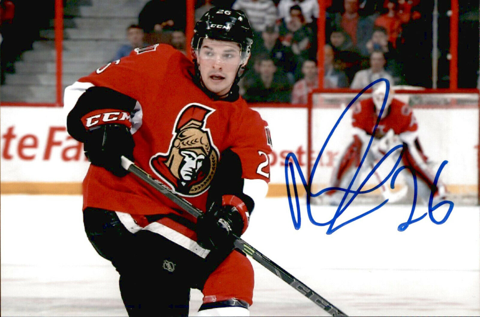 Matt Puempel SIGNED autographed 4x6 Photo Poster painting OTTAWA SENATORS / DETROIT RED WINGS #3