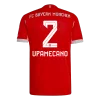 UPAMECANO #2 Bayern Munich Home Authentic Soccer Jersey 2025/26