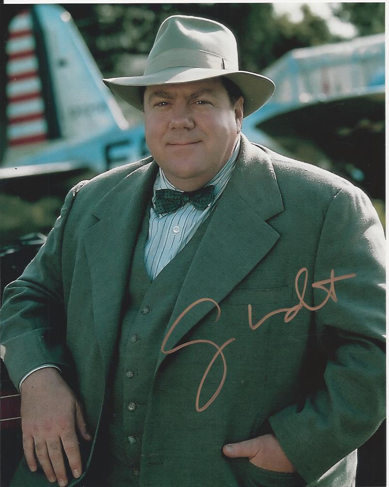 George Wendt - Forever Young signed Photo Poster painting