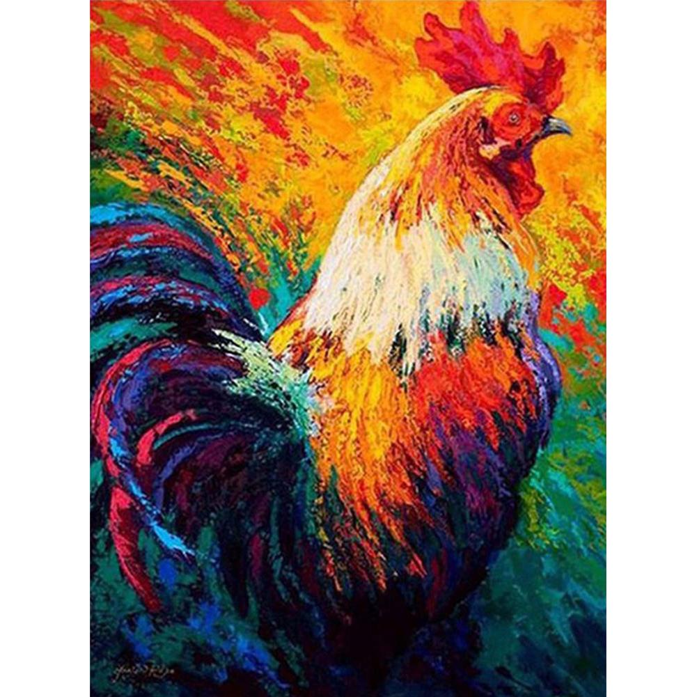 

30*40CM Round Drill Diamond Painting-Roosterz1, 501 Original