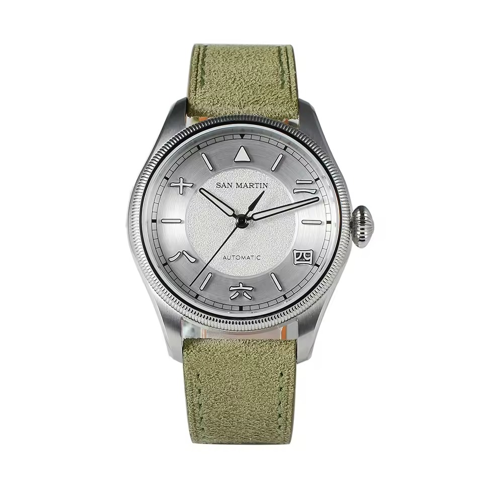 San Martin 39.5mm Men Pilot Original Design YN55 Watches SN0033 San Martin Watch San Martin Watch