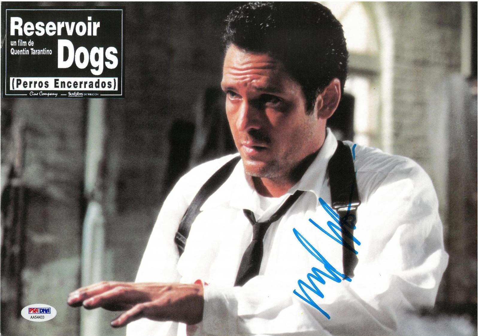 Michael Madsen Signed Reservoir Dogs Auto 13.5x9.5 Promo Photo Poster painting PSA/DNA #AA54433