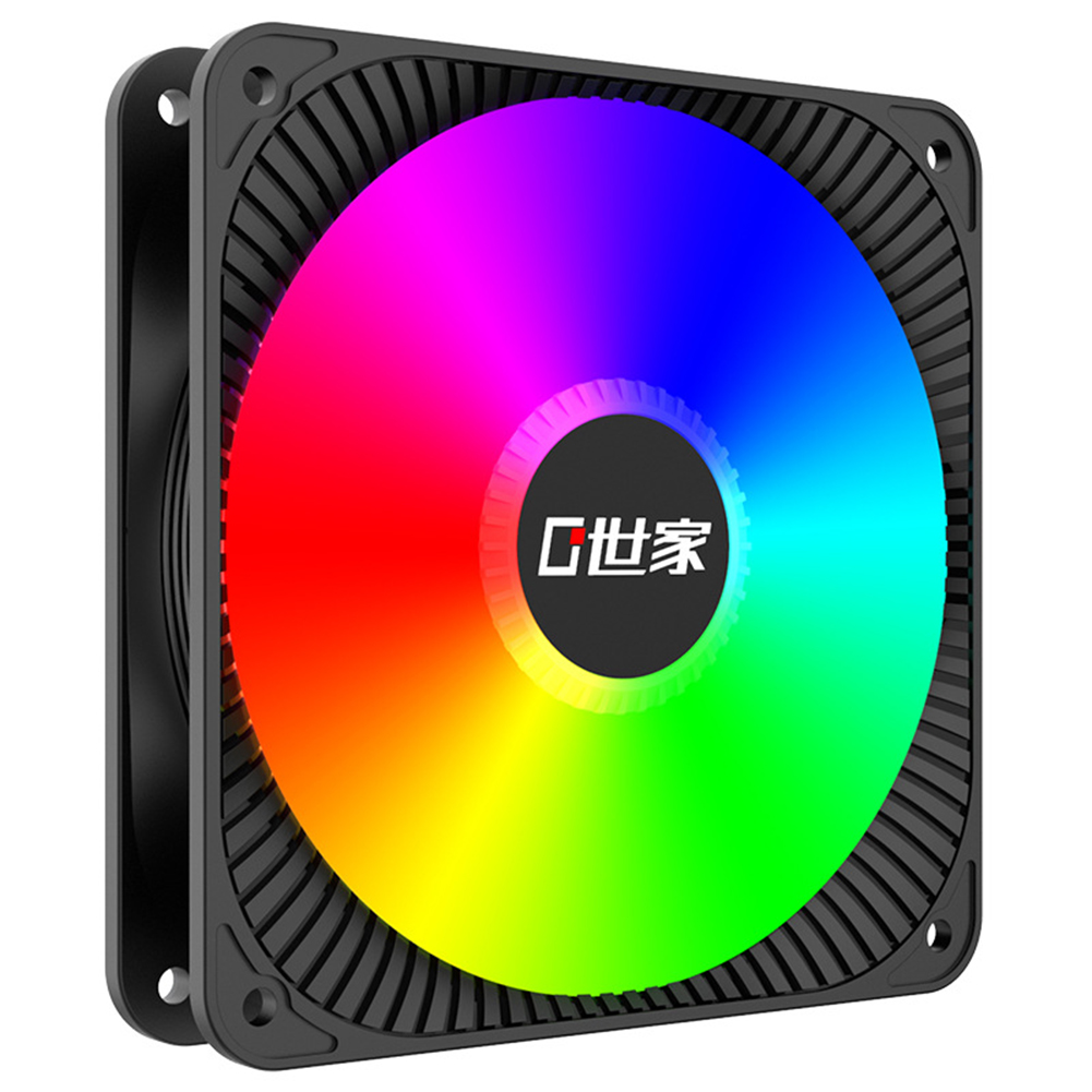 

FC120S 12cm DC 12V Computer PC Case Fan LED 4 Pin Power Supply CPU Radiator, 501 Original