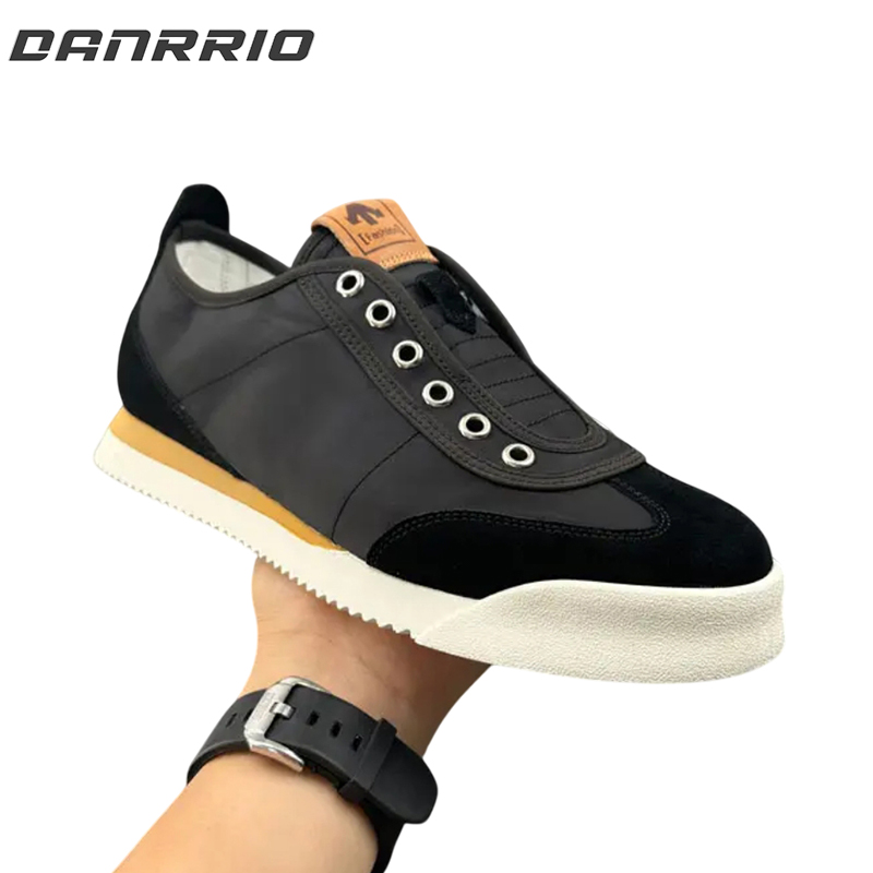 DANRRIO Handmade Retro Laceless Casual Breathable Sneaker DANRRIO.COM DANRRIO