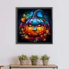 Diamond Painting -DIY Round Drill Odd Pumpkin Stained Glass