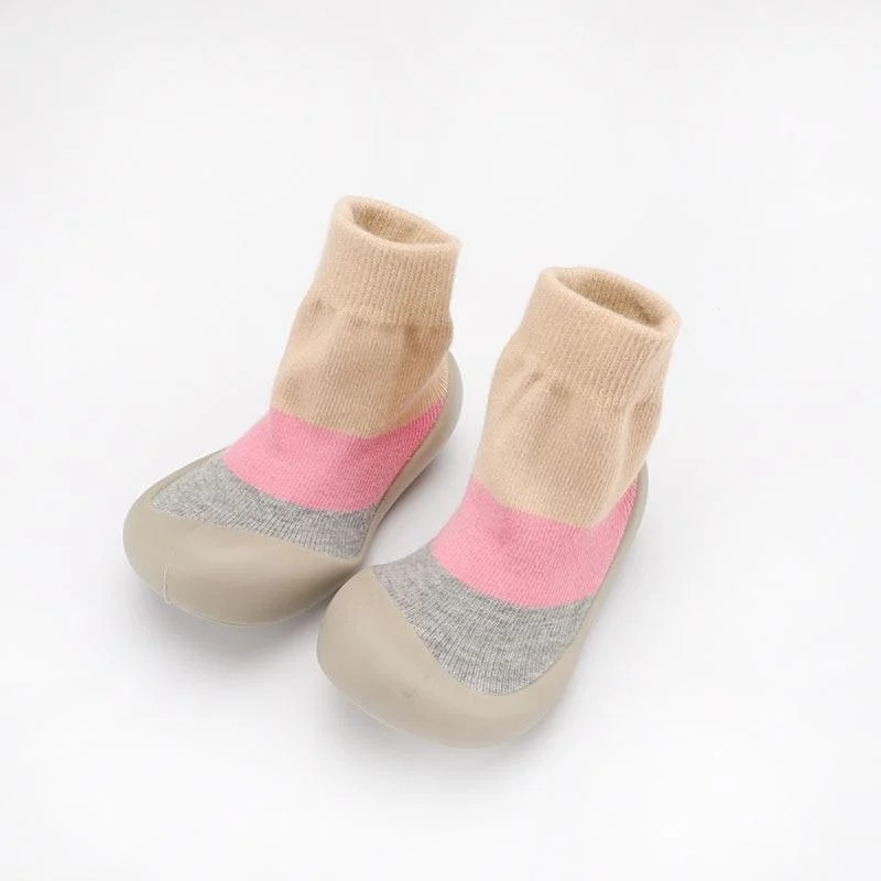 Baby Boy Girl Shoes Autumn Winter Spring Infant Nonslip Sock Kid Soft Rubber Sole Sock Toddler Shoes Anti-slip Floor Socks Shoes