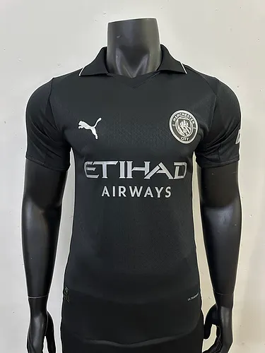 2526 Manchester City Black Player Edition Football Jersey 1:1 Thai Quality