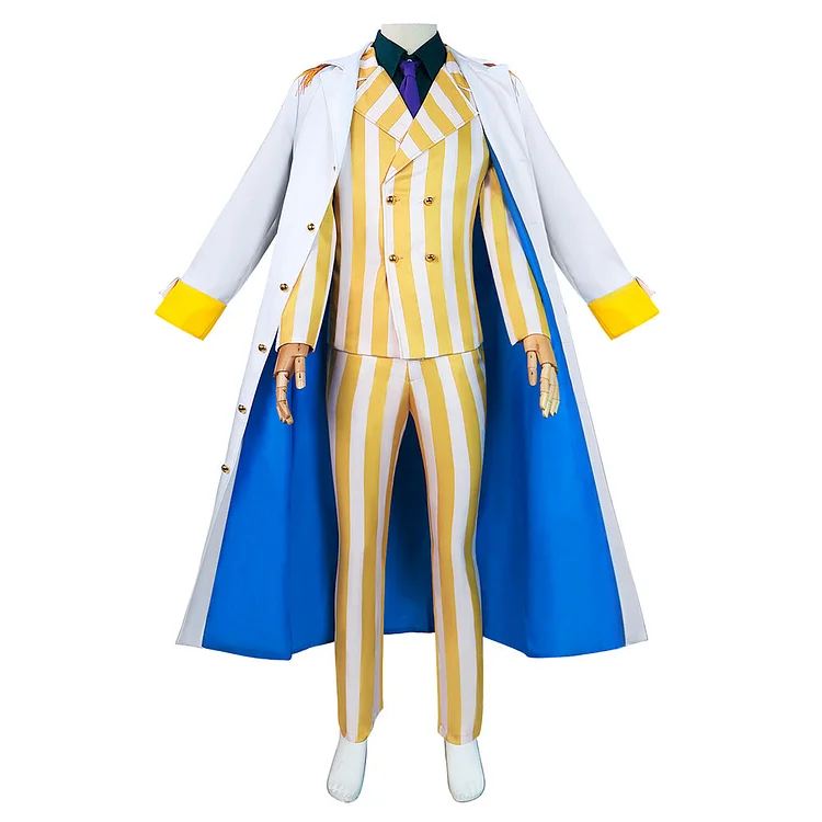 One Piece Borsalino Cosplay Costume Outfits Halloween Carnival Suit