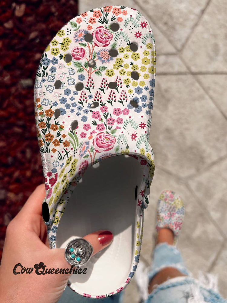 Floral Clogs Multicolor / 36