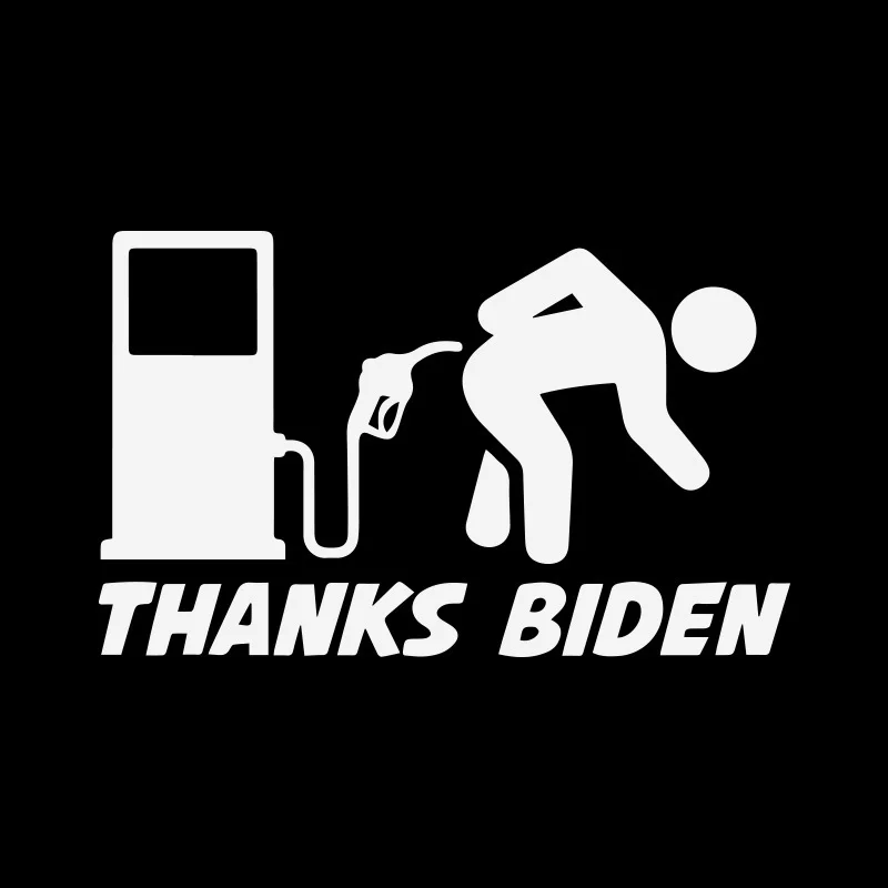 THANKS BIDEN Sticker