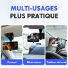 Pince universelle de support de t&eacute;l&eacute;phone pour tableau de bord de voiture &agrave; rotation &agrave; 360 &deg;