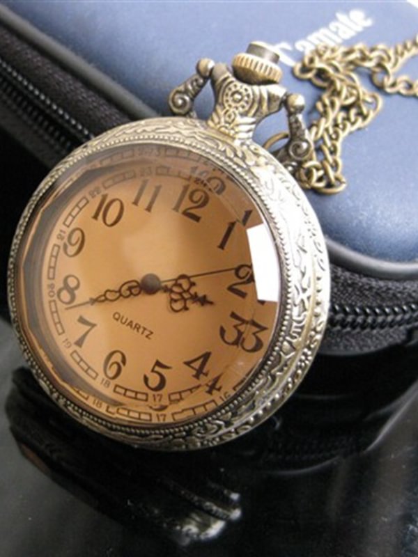 Retro Necklace Court Pocket Watch