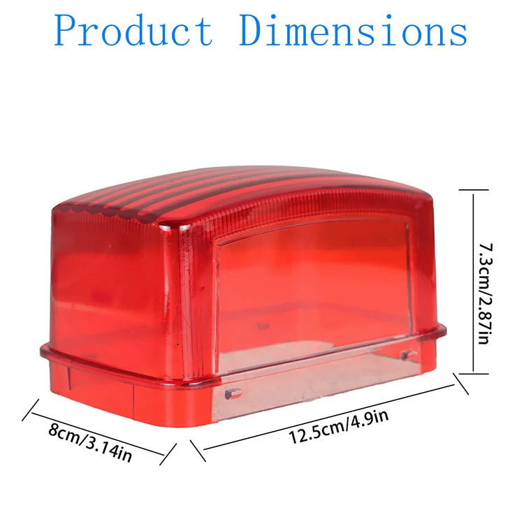 SEBLAFF Tail Light Lens 5KM-8472C-10-00 Replacement for Rhino 450 660 700