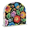 Diamond Painting Acrylic Mandala  Flower Paper Towel Storage Rack Decor