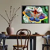 Peinture diamant Moth-Round drill-50*30cm