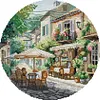 Coffee House-11CT Stamped Cross Stitch 37*37cm/14.57*14.57in tapestrymarket