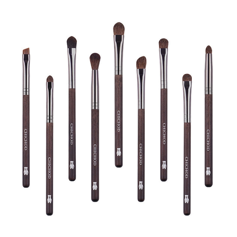 Cangzhou Makeup Brush Eye Brush Detail Brush Animal Hair Pony Hair Small Size Eye Shadow Brush Suit Simi Brush