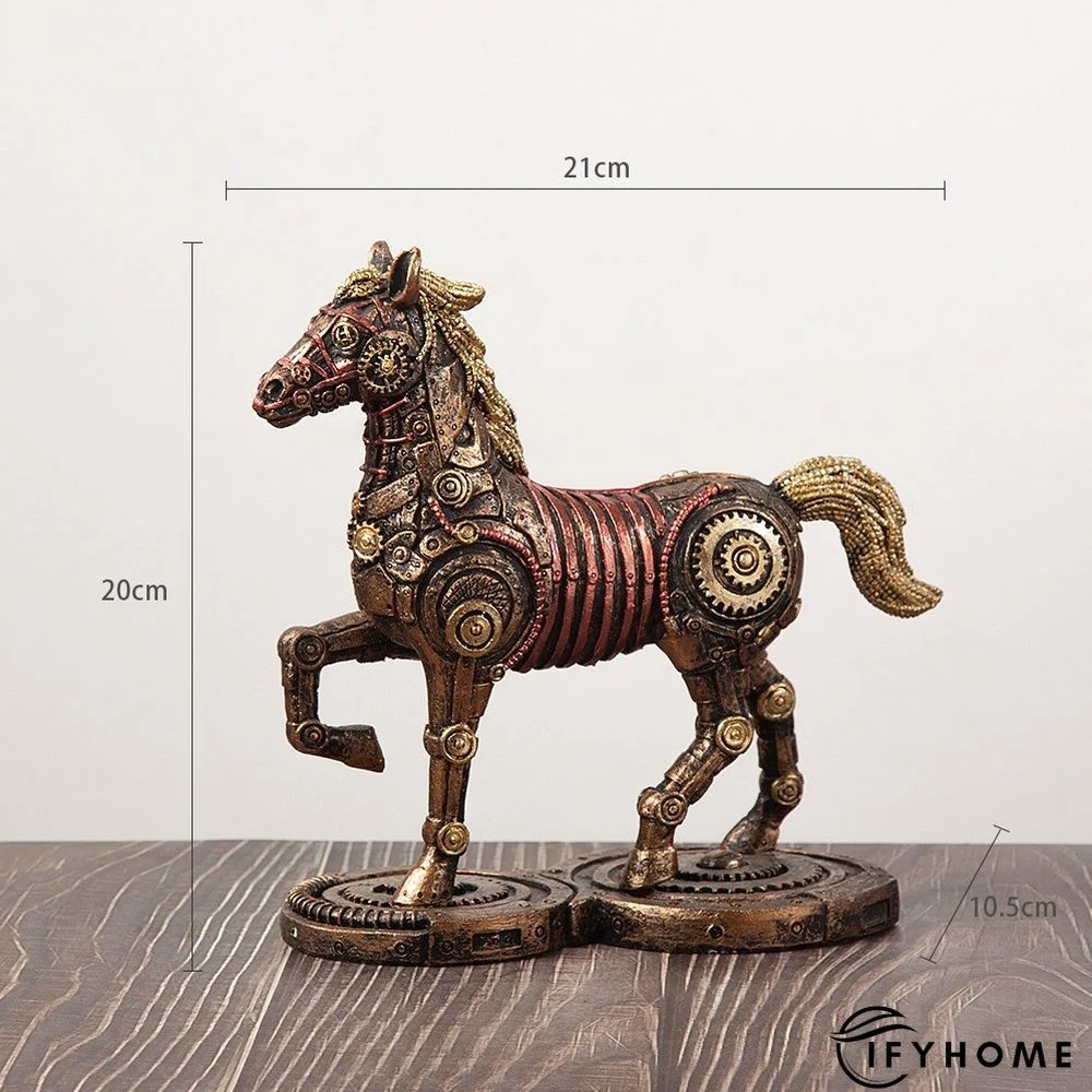 Steampunk Style Mechanical Traveler Octopus Sculpture | IFYHOME