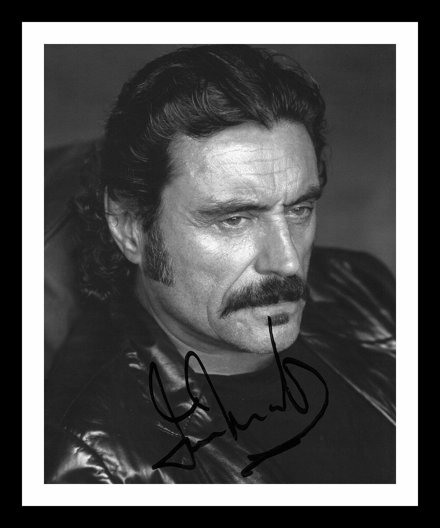 Ian McShane - Deadwood Autographed Signed & Framed Photo Poster painting