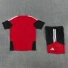 Kids Kit Germany 26-27 Short-sleeve Tracksuit Red Chandal  