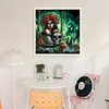 Skull-11CT Stamped Cross Stitch 40*40cm