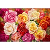 Diamond Painting-DIY Full Round Drill Rose Garden（60x40cm）