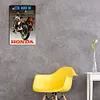HONDA - Panneaux en &eacute;tain m&eacute;tallique(30*40cm)