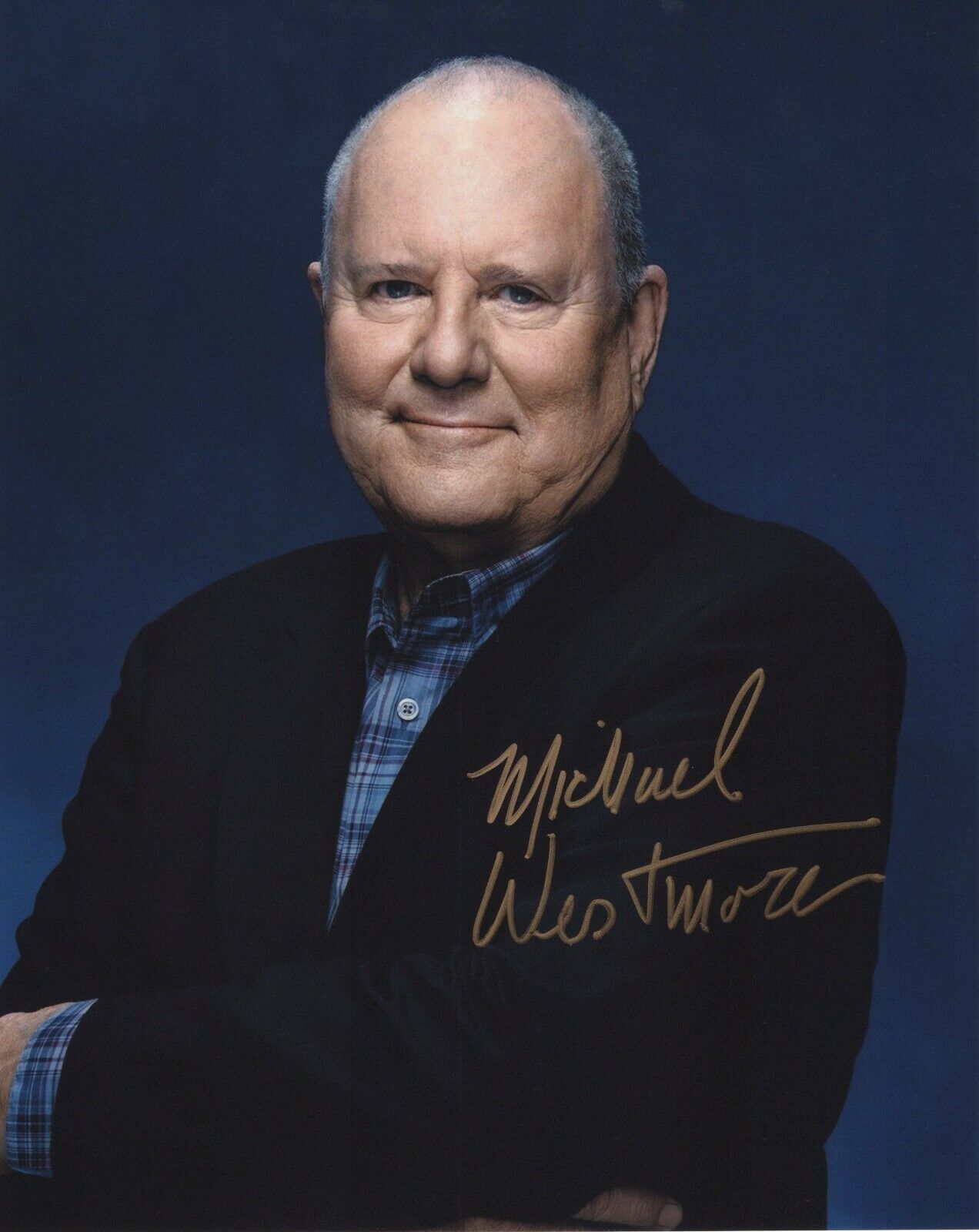 MICHAEL WESTMORE MAKEUP ARTIST SIGNED AUTOGRAPH STAR TREK 8X10 Photo Poster painting #3