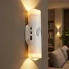 Rechargeable Stick on Night Light W/ Motion Sensor Magnetic Cordless LED Wall Night Lights for Bedroom Bedside Hallway Courtyard Doorway