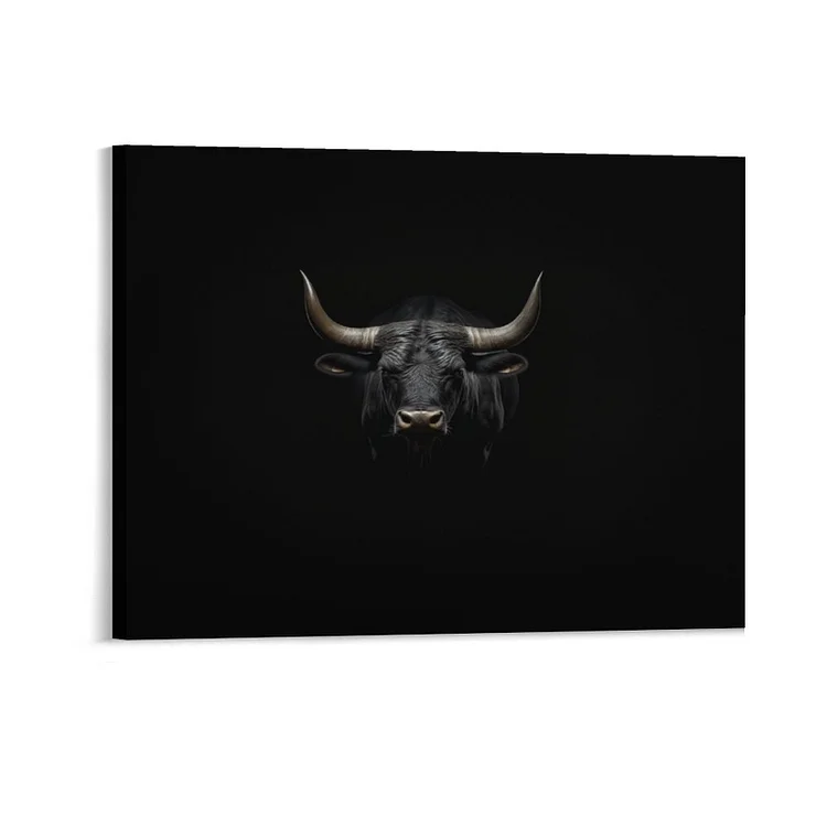 Hanging Picture BLACK BULL   customized, personalized, gift