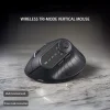 M2MAX Ergonomic Vertical Mouse Charging Wireless Bluetooth Game Gaming Computer Notebook Office